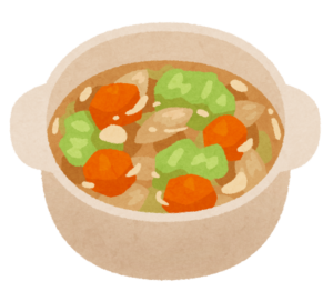 野菜スープ　イラスト